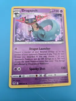 Dragapult 089/195 Holo Rare 2022 Pokemon Silver Tempest LP - Image 1