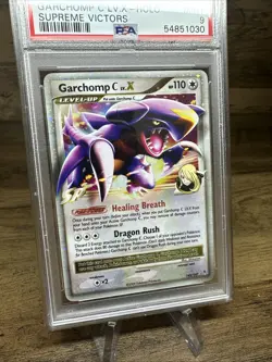 2009 POKEMON PLATINUM SUPREME VICTORS #145 GARCHOMP C LV.X-HOLO PSA 9 - Image 4