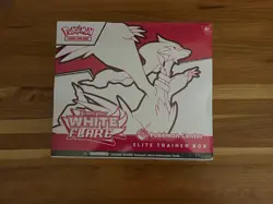 Pokemon Center White Flare Elite Trainer Box ETB Factory Sealed - Image 1