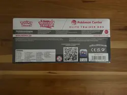 Pokemon Center White Flare Elite Trainer Box ETB Factory Sealed - Image 5