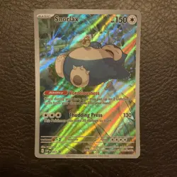 Pokemon Card Snorlax SVP 051 Scarlet & Violet 151 Black Star Promo - Image 1