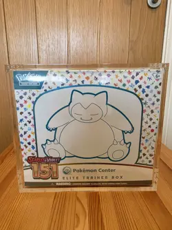 Pokemon TCG: S&V 151 Pokemon Center Elite Trainer Box (Incl Acrylic Case) - Mint - Image 1