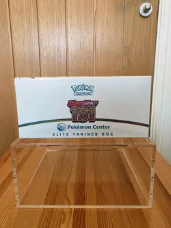 Pokemon TCG: S&V 151 Pokemon Center Elite Trainer Box (Incl Acrylic Case) - Mint - Image 5