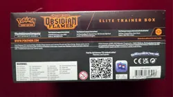 Pokemon: Scarlet & Violet 3: Obsidian Flames Elite Trainer Box - 9 Packs - Image 5