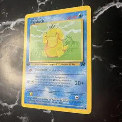 Pokemon TCG Psyduck Base Set 65/82 1st Edition Lp Condition - Image 2