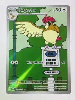 Pokemon Pidgeotto OBF 208/197 Full Art Holo Rare Stage 1 90 HP - Image 1