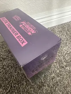 Pokemon Fusion Strike Elite Trainer Box ETB Factory Sealed – Box Wear/Tears - Image 4