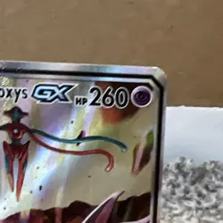 Pokemon Espeon & Deoxys GX SM240 SM Promo Tag Team Holo Black Star Basic 260 HP - Image 2