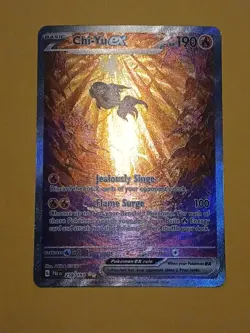 Pokemon Paldea Evolved Chi-Yu ex 259/193 Special Illustration Rare - Image 2