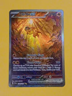 Pokemon Paldea Evolved Chi-Yu ex 259/193 Special Illustration Rare - Image 5