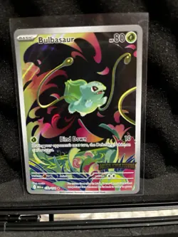Pokemon Bulbasaur Illustration Rare Me01 Mega Evolution 133/132 Holo 80 HP Basic - Image 1