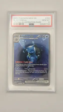 Pokemon | SV 151 | Blastoise Ex Special Illustration Rare 200/165 | PSA 10 - Image 1