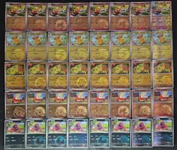 2025 Pokemon TCG S-Chinese Master Ball Pawmo Vulpix Pikachu Lot40#2 JL89 - Image 1