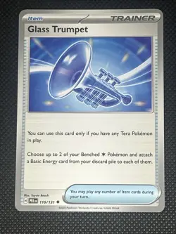 Glass Trumpet 110/131 Pokemon Sv: Prismatic Evolutions Non Holo - Image 1