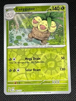 Exeggutor 002/131 Pokemon Sv: Prismatic Evolutions Reverse Holo - Image 1
