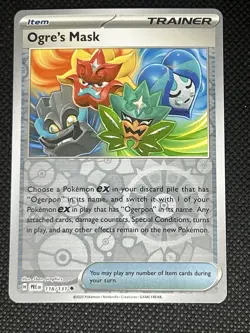 Ogre's Mask 118/131 Pokemon Sv: Prismatic Evolutions Reverse Holo - Image 1