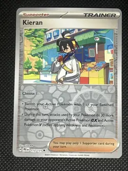 Kieran 113/131 Pokemon Sv: Prismatic Evolutions Reverse Holo - Image 1