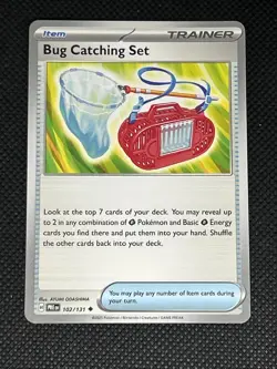 Bug Catching Set 102/131 Pokemon Sv: Prismatic Evolutions Non Holo - Image 1