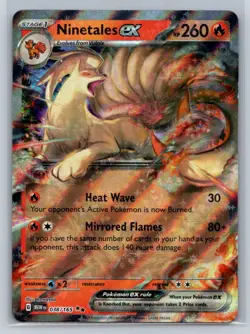 2023 Scarlet & Violet Series - Scarlet & Violet - 151 Ninetales ex Double Rare - Image 1