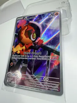 Pokemon Center Etb Phantasmal Flames Charcadet 022 Stamped Promo - Image 2
