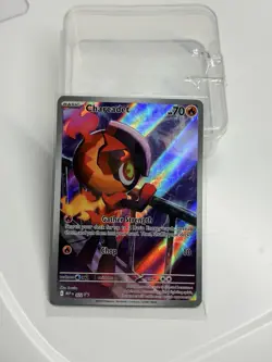 Pokemon Center Etb Phantasmal Flames Charcadet 022 Stamped Promo - Image 5