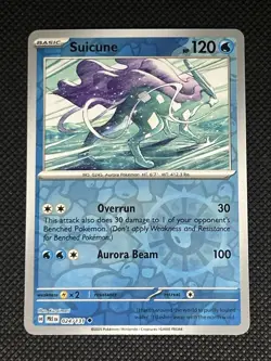 Suicune 024/131 Pokemon Sv: Prismatic Evolutions Reverse Holo - Image 1