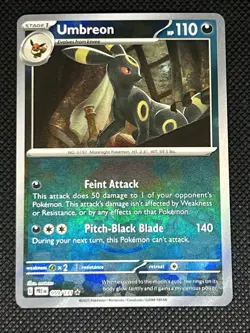 Umbreon 059/131 Pokemon Sv: Prismatic Evolutions Holo (Poke Ball Pattern) - Image 1