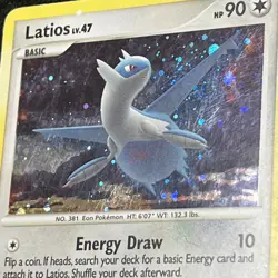 Pokemon LATIOS 4/17 (Holo Rare) POP Series 7 - LP/Light Play - Image 2