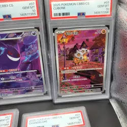 Pokemon S-Chinese Gem Pack Vol.3 Exclusive Full Sequential Set PSA 10. - Image 4