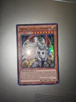 Zaborg The Mega Monarch NECH-EN037 First Edition Ultra Rare Yugioh NM/M - Image 1