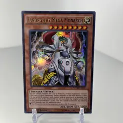 Zaborg the Mega Monarch NECH-EN037 Ultra Rare 1st Edition YuGiOh - Image 1