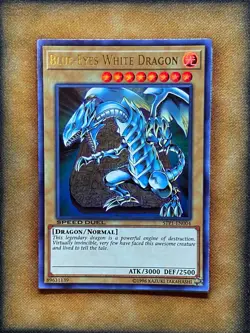 Yugioh Blue-Eyes White Dragon STP1-EN004 Ultra Rare Speed Duel NM - Image 1