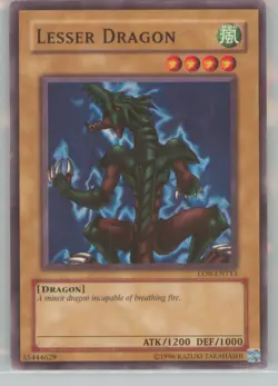 Yu-Gi-Oh! LOB Lesser Dragon LOB-EN113 Near Mint or Better - Image 1
