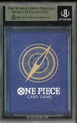 2026 ONE PIECE OP14 ENGLISH #119 DRACULE MIHAWK MANGA ART SEC BGS 10 PRISTINE - Image 3