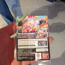 Bandai Namco Monkey.D.Luffy US Voyage Promo Full Art Holo One Piece CCG Card - Image 2