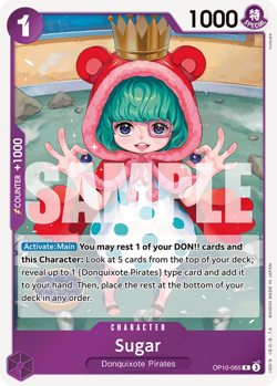 Sugar OP10-065 R Royal Blood One Piece English - Image 1
