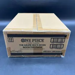 One Piece OP14-EB04 The Azure Sea's Seven English 12 Booster Box Case Sealed - Image 1