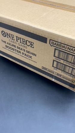 One Piece OP14-EB04 The Azure Sea's Seven English 12 Booster Box Case Sealed - Image 2