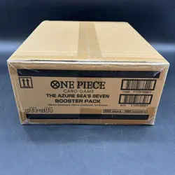 One Piece English OP14 The Azure Sea's Seven Booster Pack Box Case Sealed - Image 1