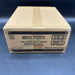 One Piece English OP14 The Azure Sea's Seven Booster Pack Box Case Sealed - Image 3