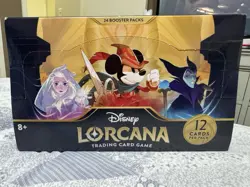 Disney Lorcana TCG The First Chapter Booster Box New Factory Sealed 24 Packs - Image 1