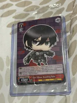 WS Attack On Titan Final Season Sealed Chimi Mikasa: Branching Paths Promo - Image 1
