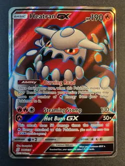 Heatran GX 216/236 - SM Unified Minds Ultra Rare Pokemon Card - NM - Image 3