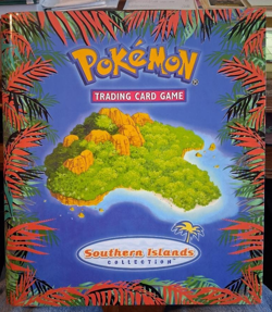 2001 Vintage Pokemon Southern Islands Binder " NO CARD'S " Binder Only - Image 1