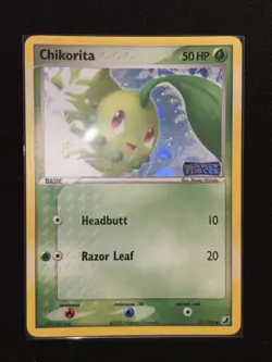Pokemon Card - Chikorita Unseen Forces 51/115 Reverse Holo Stamped MP - Image 2