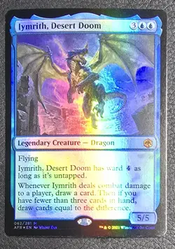 Iymrith, Desert Doom Adventures in the Forgotten Realms Foil MTG Magic NM Card - Image 1
