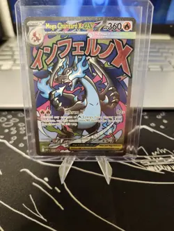 Mega Charizard X ex 023 UPC Black Star Promo Pokemon TCG Card - Image 1