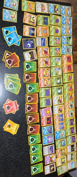 Pokemon Vintage card lot (85) Jungle, Fossil, Team Rocket, Base set 2 - Image 1