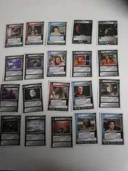 Lot of Star Trek CCG 1E Priemer rare cards - Image 1