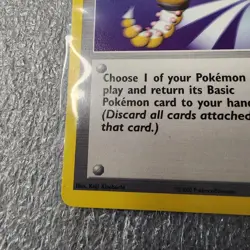 POKEMON 2002 SCOOP UP TRAINER 104/110 TRADING CARD - Image 4